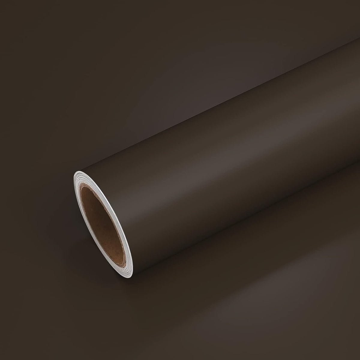 Matte Finish Solid Brown Color Removable Wallpaper – GREEWELT®